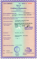 AGCM VAT CERTIFICATE